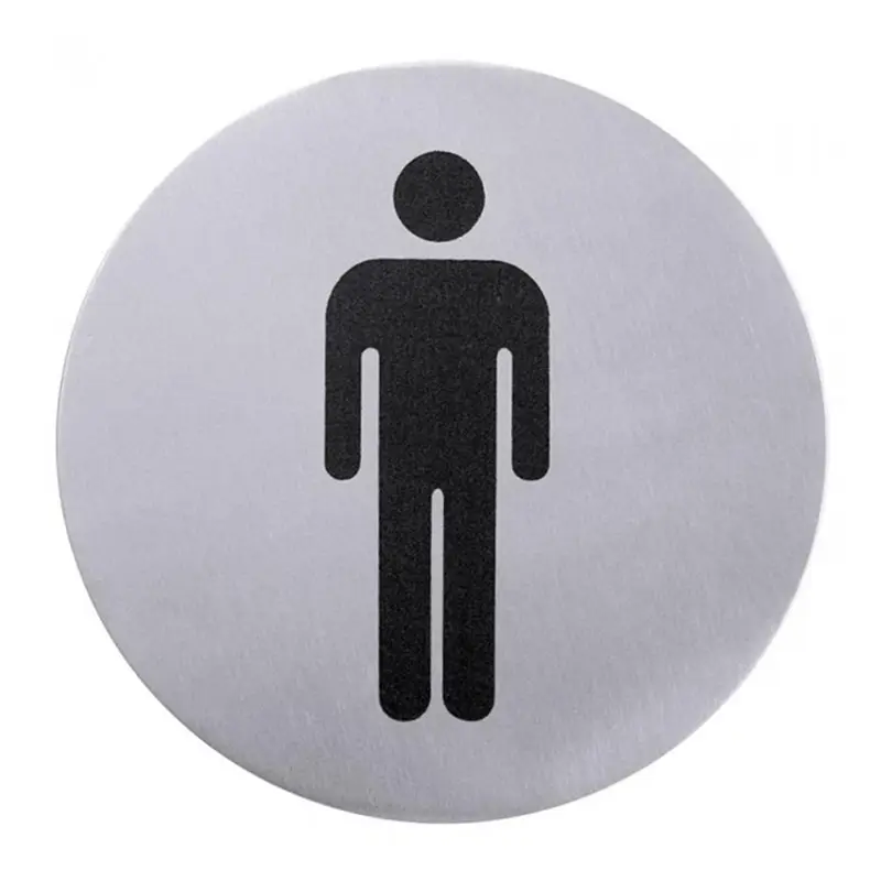 Bord herentoilet RVS 18/10 ø75 mm